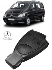 Carcasa Cheie Smart Mercedes Vito 2003-2015 (2butoane) foto