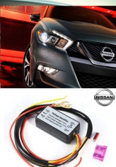 Modul Lumini De Zi (DRL) aprindere stingere automata faruri si lumini de zi 12v Nissan foto