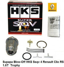 Supapa Blow-Off HKS Ssqv 4 Renault Clio RS 1.6T Trophy foto