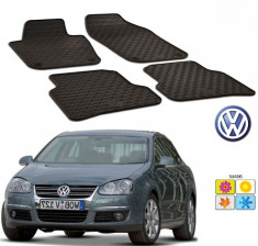 Set covorase auto Hitech din cauciuc Vw Jetta 2005-2010 foto