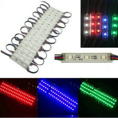 Modul 3 SMD 5050 12V lumina alba foto