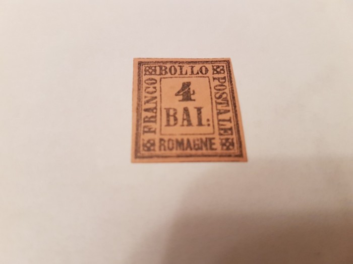italia/romagna/ cifre 1859 / v. 4 Baj nestampilata MH