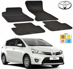 Set covorase auto Hitech din cauciuc Toyota Verso 2010-2016 foto