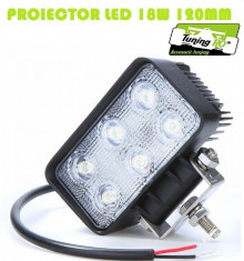 Proiector Led 18w 12/24v Beam Flood foto