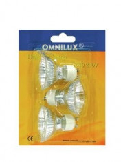 Bec Omnilux GU-10 230V/50W 1500h 25&amp;amp;Acirc&amp;amp;deg blister 3x (88542007) foto