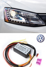 Modul Lumini De Zi (DRL) aprindere stingere automata faruri si lumini de zi 12v Vw foto