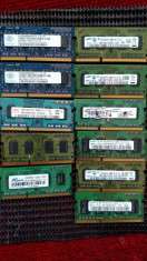 Ram laptop So-DIMM DDR3 PC3 8500/1066mhz 10600/1333mhz 1GB/ disponibil kit 2GB foto