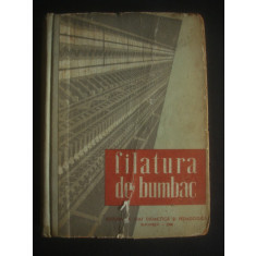 FILATURA DE BUMBAC * MANUAL PENTRU SCOLILE PROFESIONALE DE UCENICI 1960