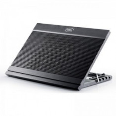 Stand notebook DeepCool 17&amp;#039; - aluminiu &amp;amp; plastic, fan, 4* USB, dimensiuni 380X279X34mm, dimensiuni F foto