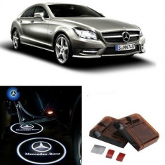 Proiectoare Logo Holograma cu sigla Mercedes-Benz dedicat pentru Mercedes Benz CLS foto