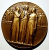 5.098 MEDALIE FRANTA ROUBAIX LILLE EXPOZITIE PROGRES SOCIAL 1939 GRAVOR BENARD, Europa