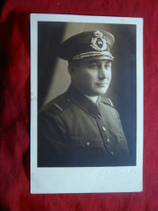 Fotografie Ofiter in Uniforma cu nr 84 pe Chipiu 1931 foto