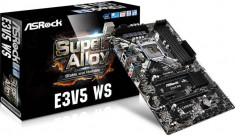 ASRock E3V5 WS, C232, DualDDR4-2133, SATA3, RAID, ATX foto