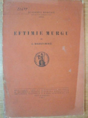 EFTIMIE MURGU de G. BOGDAN-DUICA , 1937 foto