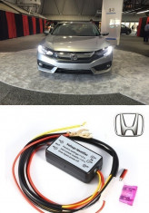 Modul Lumini De Zi (DRL) aprindere stingere automata faruri si lumini de zi 12v Honda foto