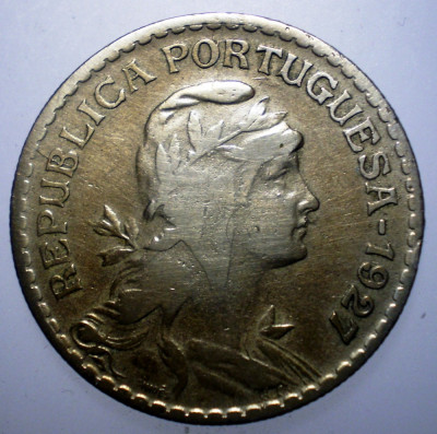 7.233 PORTUGALIA 1 ESCUDO 1927 foto