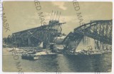 3584 - CERNAUTI, Bucovina, bombed bridge - old postcard - unused, Necirculata, Printata