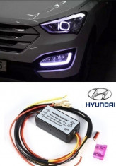 Modul Lumini De Zi (DRL) aprindere stingere automata faruri si lumini de zi 12v Hyundai foto