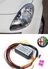 Modul Lumini De Zi (DRL) aprindere stingere automata faruri si lumini de zi 12v Alfa Romeo foto