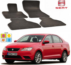 Set covorase auto Hitech din cauciuc Seat Toledo 2011-2016 foto