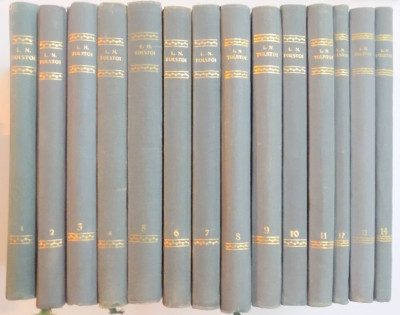 L.N. TOLSTOI - OPERE - SET COMPLET - 14 VOLUME - INTEGRAL foto