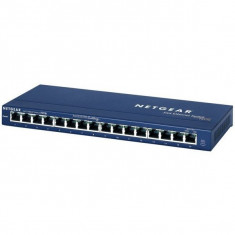 Switch NetGear FS116PEU 16 porturi x 10/100 Mb/s foto