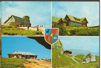 CPI (B7631) CARTE POSTALA - MUNTII BUCEGI. CABANE foto