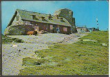 CPI (B7633) CARTE POSTALA - MUNTII BUCEGI. CABANA &quot;OMUL&quot;, Circulata, Fotografie