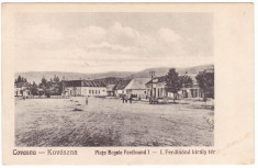 #1901- Ro, Covasna, Kovaszna, cp. scrisa necirc. 1927: Pta. Ferdinand, animat foto