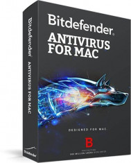 Bitdefender Antivirus for Mac, 3 Mac, 1 Year, Licenta noua, Electronica foto