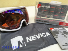 Ochelari Schi - Ski - Sky - Snowboard Nevica - Lentila DUBLA - Anti FOG foto