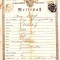 Pasaport 1856 emis la Cluj pt. Satu Mare-Seini-Baia Mare,document fiscal 6 kr