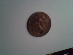 moneda 1 penny 1896 - M. Britanie - stare buna foto