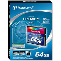 Card memorie Transcend Compact Flash 400x 64GB foto