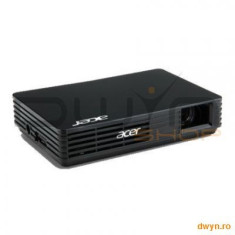 ACER C120 LED, WVGA 854x480, DLP, 100Lm (Std), 75Lm (Eco), 60Lm (USB mode), 1000:1, USB 3.0/2.0, 180 foto