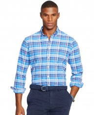 Camasa Ralph Lauren Gingham OX masura S si M foto