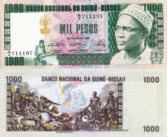 GUINEEA BISSAU 1.000 pesos 1978 UNC!!! foto