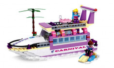 MEGA SET TIP LEGO DE LA COGO &amp;quot;PARTY PE MARE&amp;quot;,318 PIESE,CADOUL MINUNAT. foto