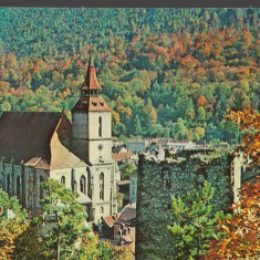 CPI (B7650) CARTE POSTALA - BRASOV. BISERICA NEAGRA