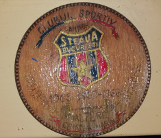 Placheta/medalie sport haltere Steaua, Cristea Marin, 1968 foto