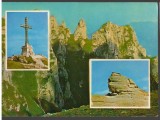 CPI (B7632) CARTE POSTALA - MUNTII BUCEGI. COLTII MORARULUI, CRUCEA, SFINXUL, Necirculata, Fotografie