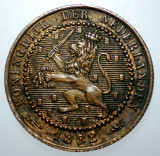 A.143 OLANDA 1 CENT 1882 XF, Europa, Bronz