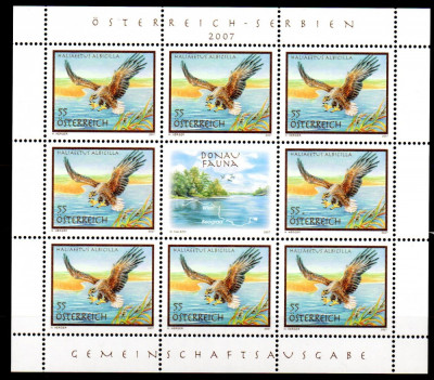 AUSTRIA 2007, Fauna, serie neuzata, MNH foto