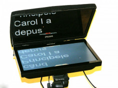 Prompter/ teleprompter/autocue 15 inch portabil foto