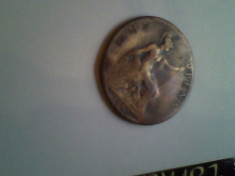 moneda 1 penny 1897 - M. Britanie - stare buna foto