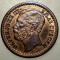 A.023 SERBIA MICHAEL OBRENOVICH III 1 PARA 1868 XF/AUNC