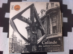 Colinde din sufletul golanilor II med quartet disc vinyl muzica folk 1991 lp foto