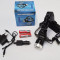 Lanterna frontala Zoom LED CREE lanterna cap incarcator 220 si auto acumulatori