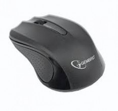 Mouse Wireless Gembird MUSW-101, USB, 1200 DPI, Negru foto