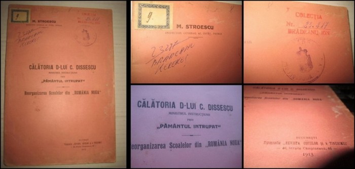 M.Stroescu-Calatoria d-lui C.Dissescu prin Pamantul Intrupat 1913.